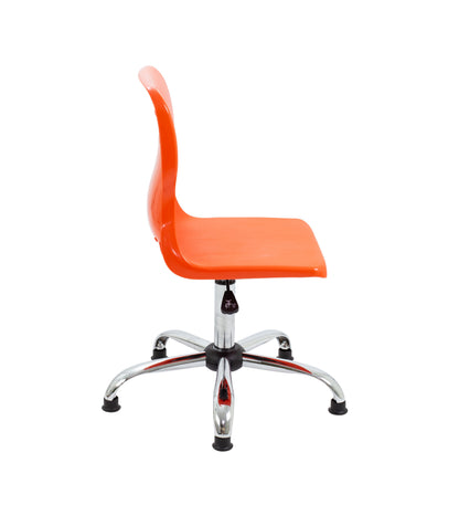 Titan Swivel Senior Chair with Chrome Base and Glides