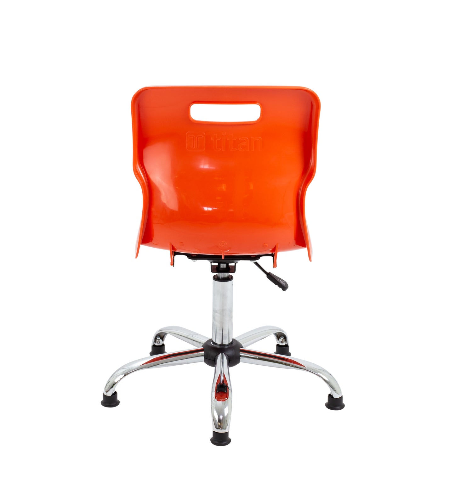 Titan Swivel Senior Chair with Chrome Base and Glides
