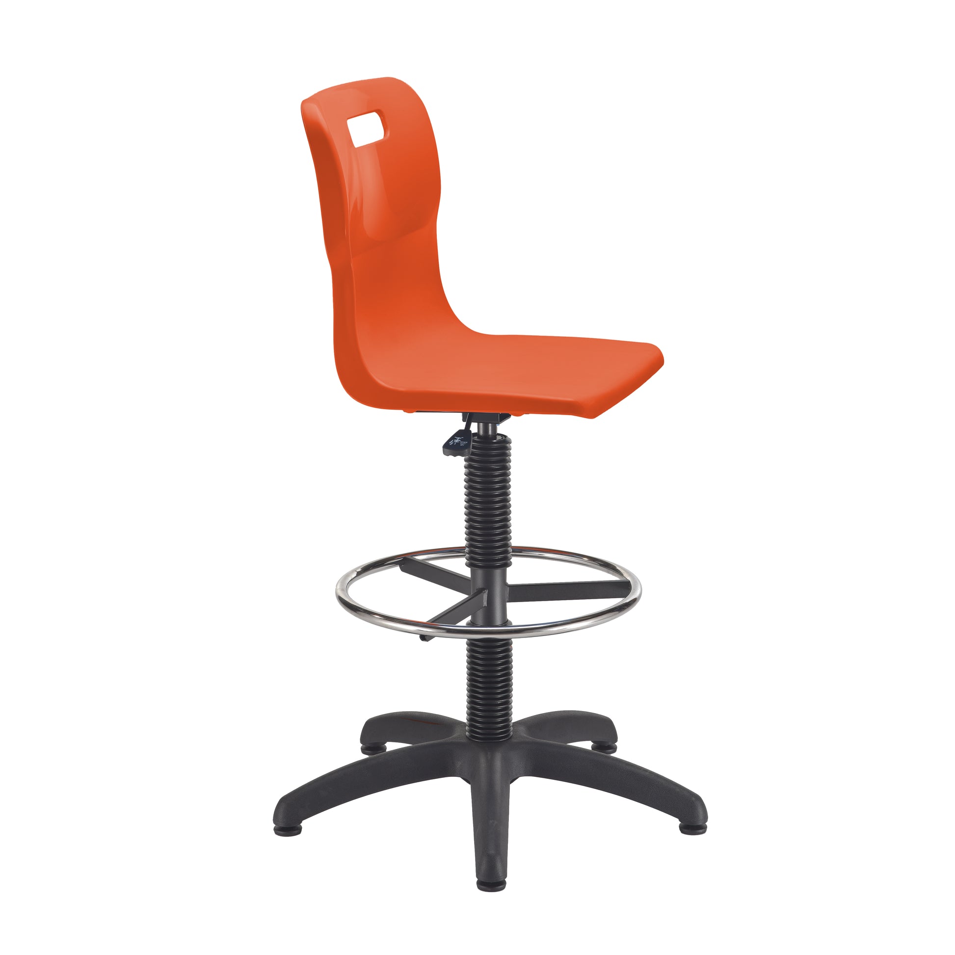 Titan Swivel Senior Chair with Chrome Base, Castors and D-Kit