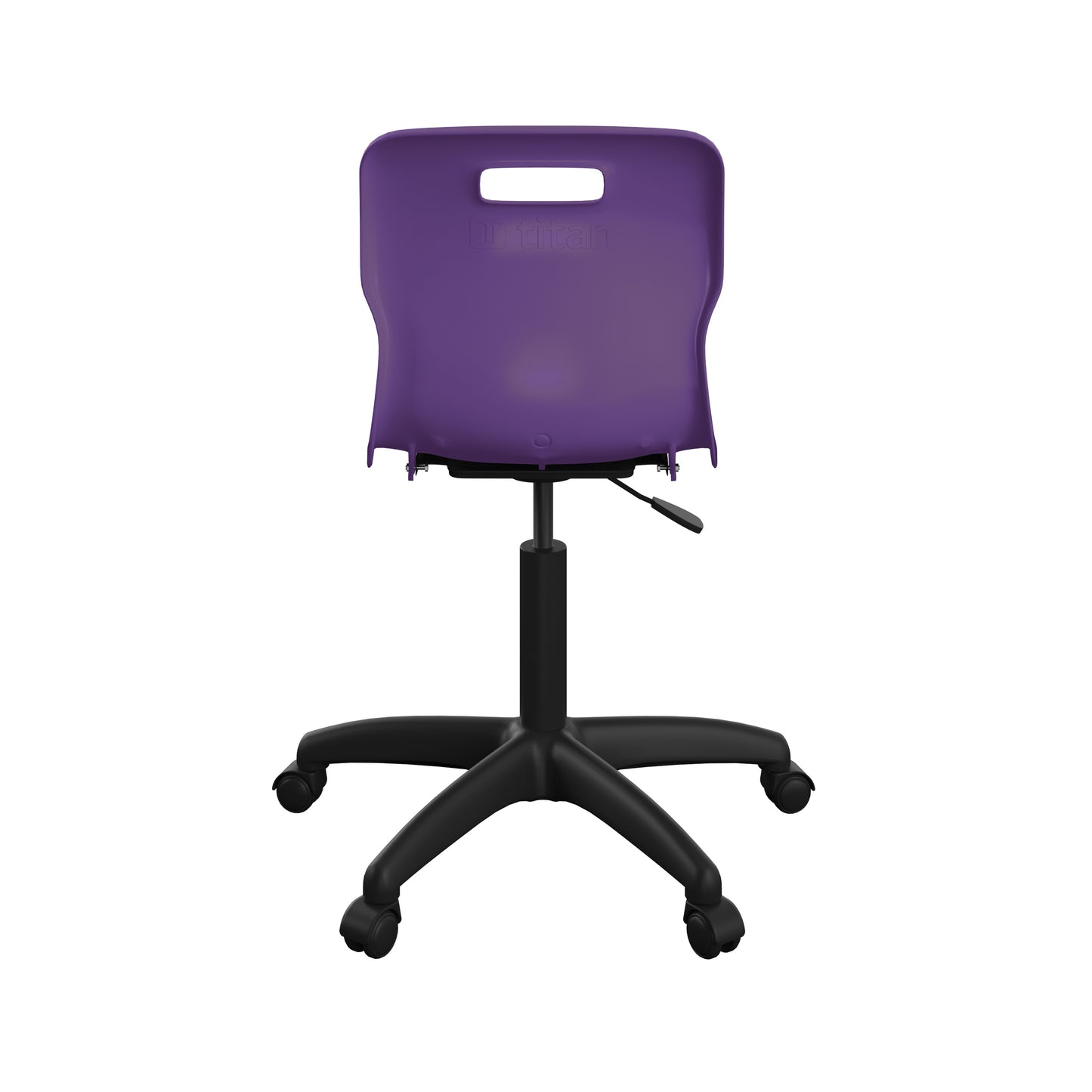 Titan Swivel Senior Chair with Plastic Base and Castors