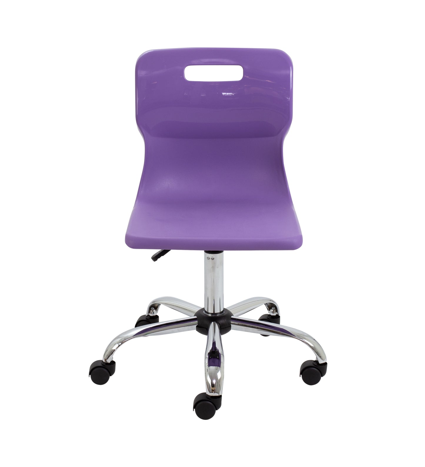 Titan Swivel Senior Chair with Chrome Base and Castors