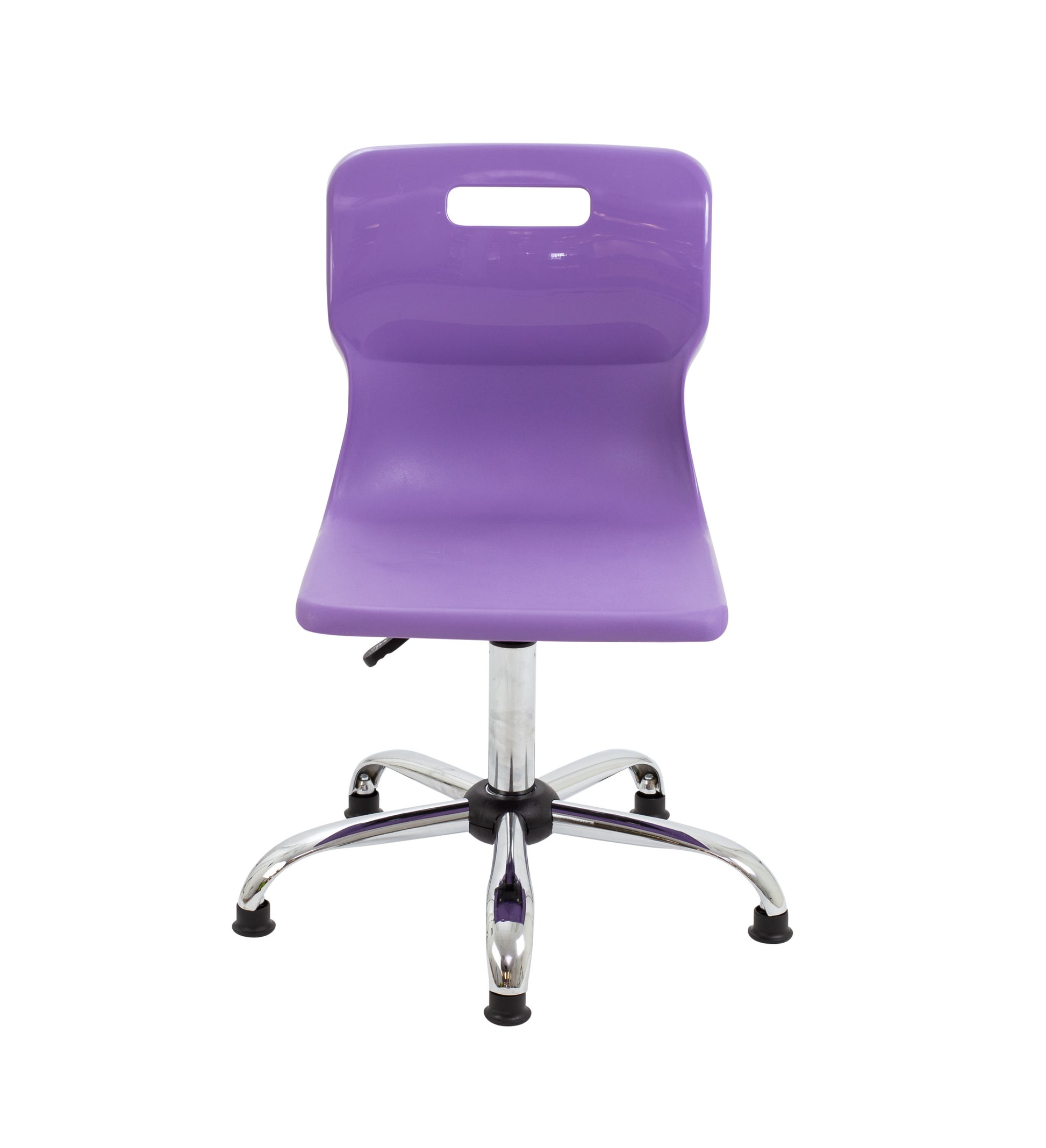 Titan Swivel Senior Chair with Chrome Base and Glides