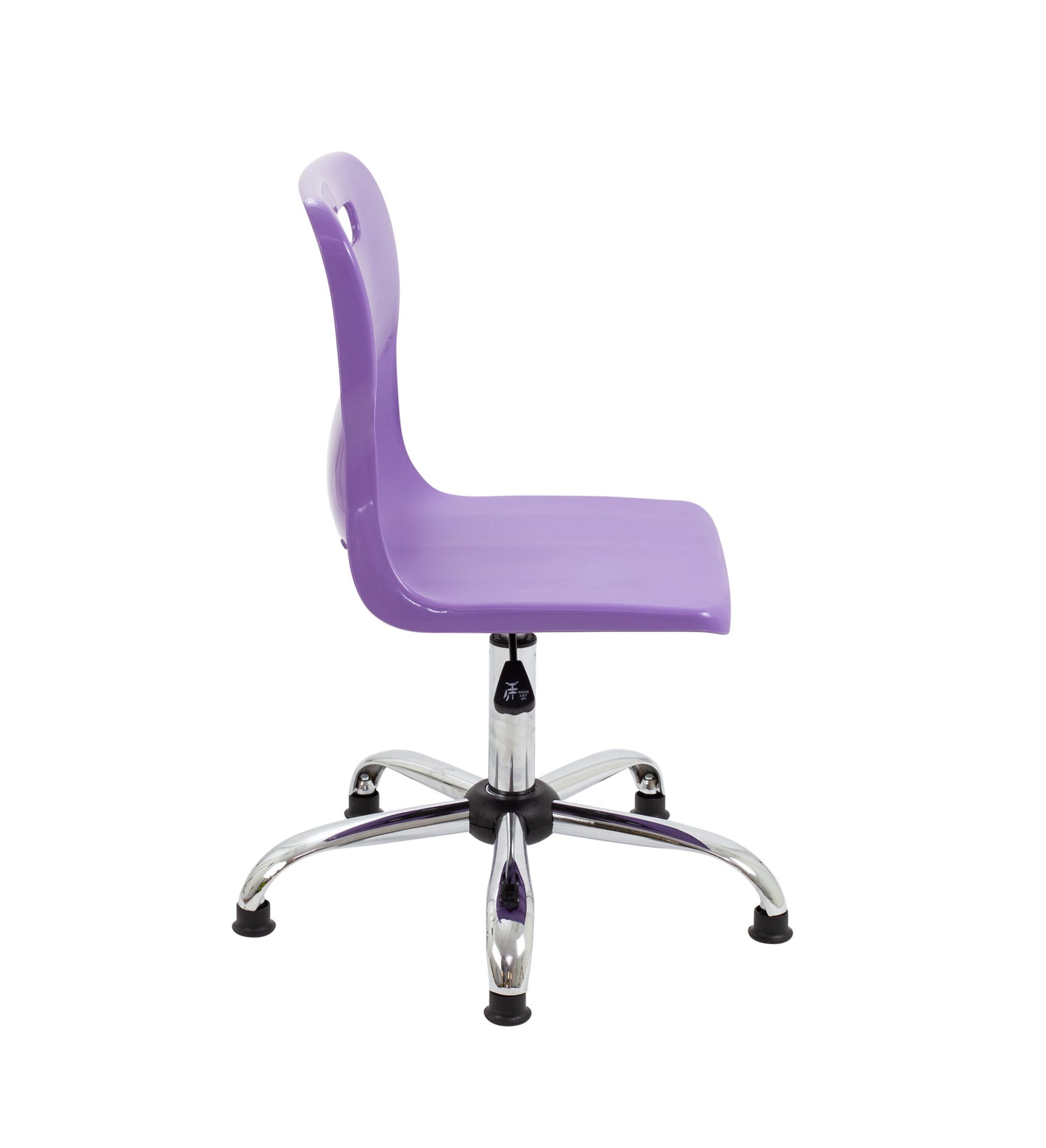 Titan Swivel Senior Chair with Chrome Base and Glides