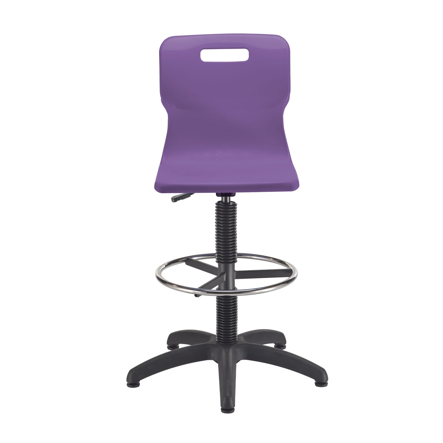 Titan Swivel Senior Chair with Chrome Base, Castors and D-Kit