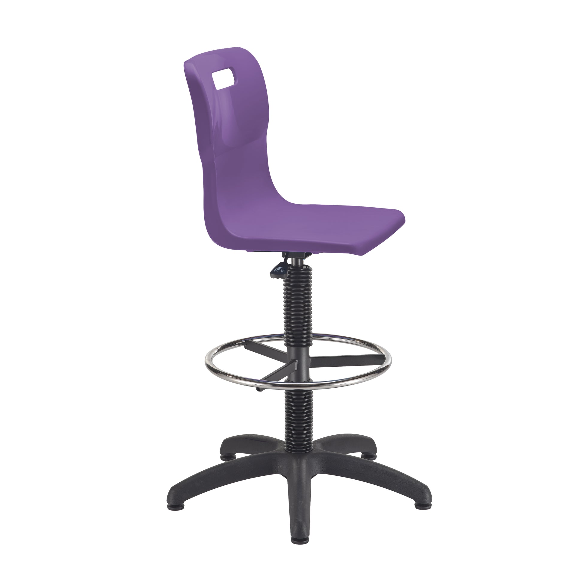 Titan Swivel Senior Chair with Chrome Base, Castors and D-Kit