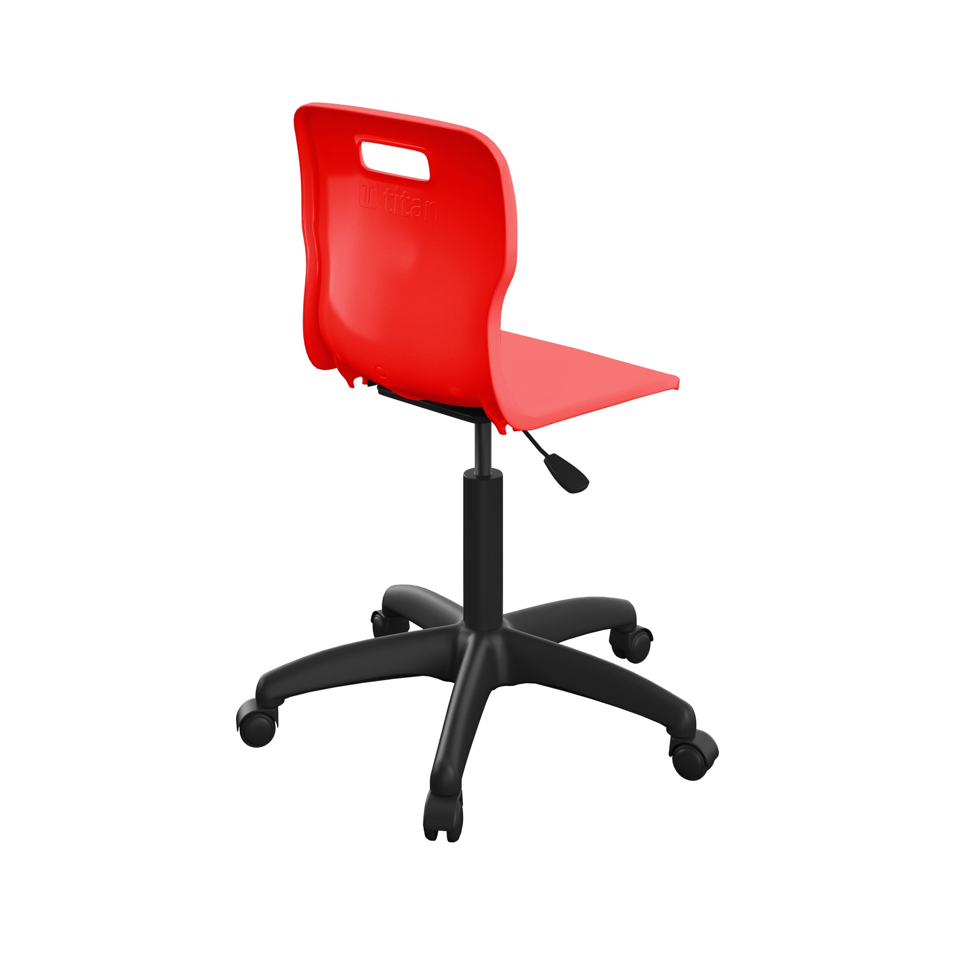 Titan Swivel Senior Chair with Plastic Base and Castors