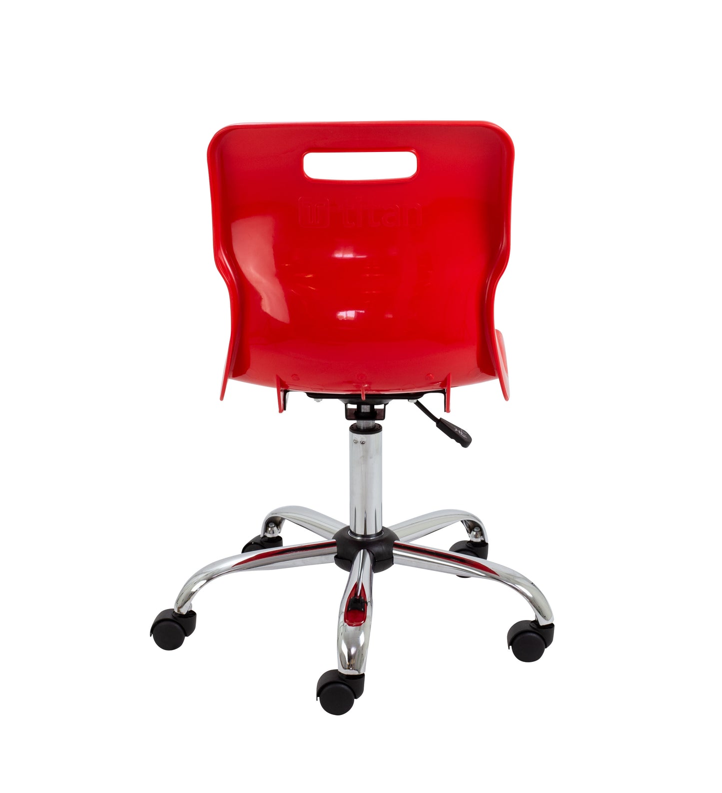 Titan Swivel Senior Chair with Chrome Base and Castors