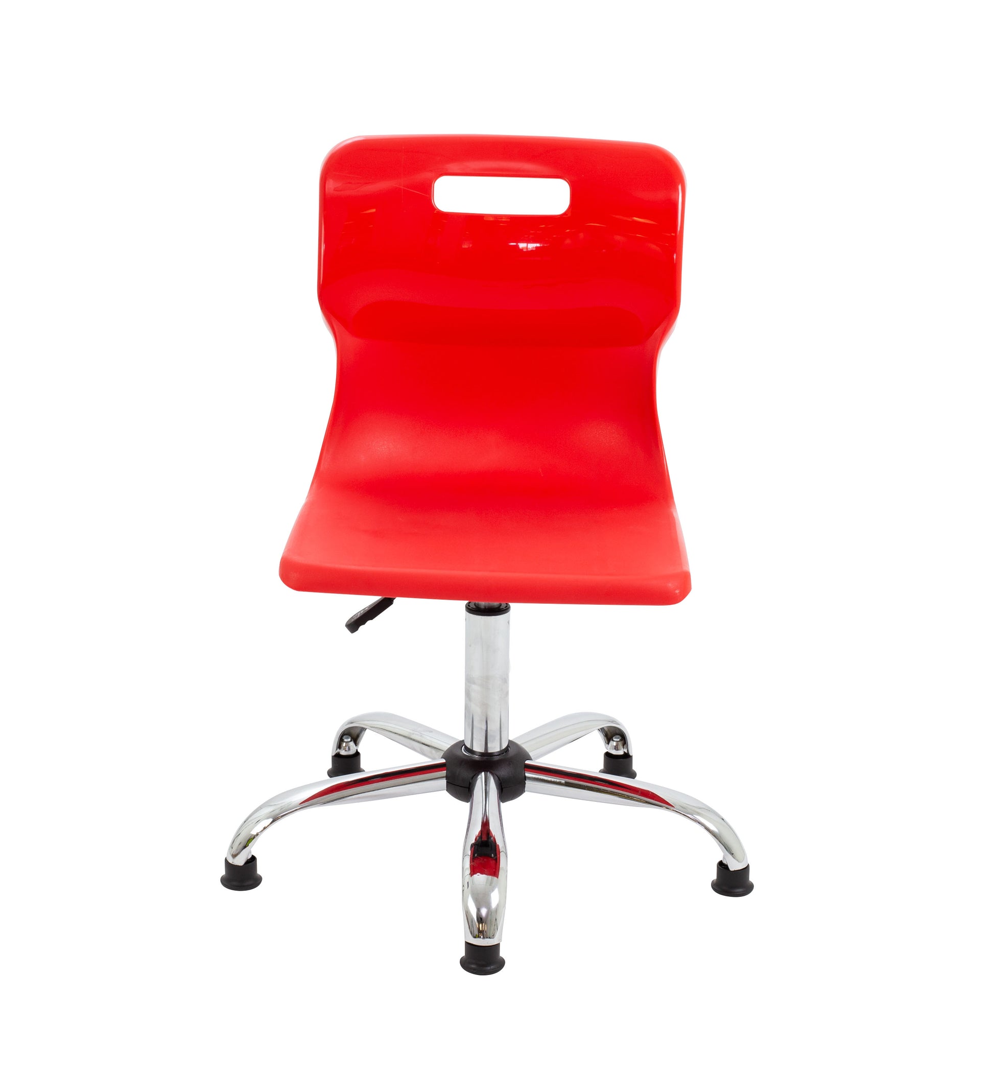 Titan Swivel Senior Chair with Chrome Base and Glides