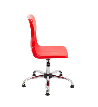 Titan Swivel Senior Chair with Chrome Base and Glides