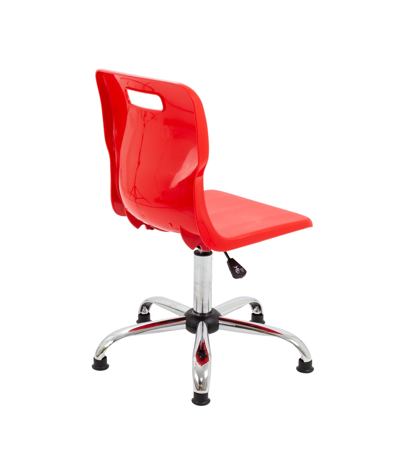 Titan Swivel Senior Chair with Chrome Base and Glides
