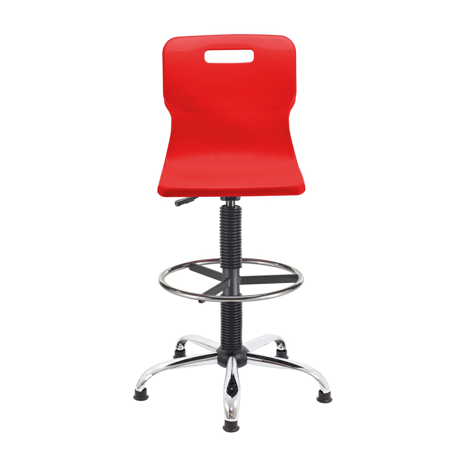 Titan Swivel Senior Chair with Chrome Base, Castors and D-Kit