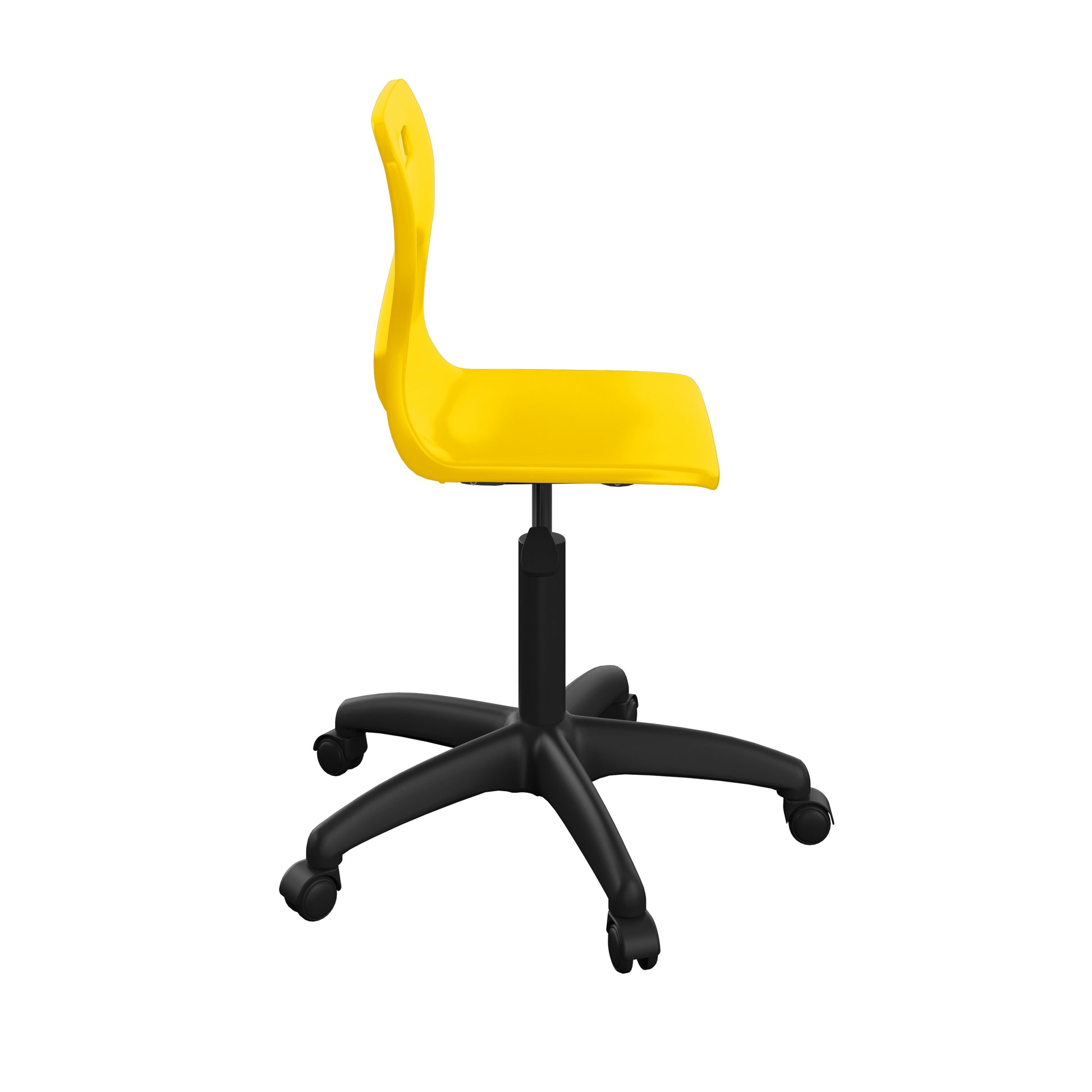 Titan Swivel Senior Chair with Plastic Base and Castors