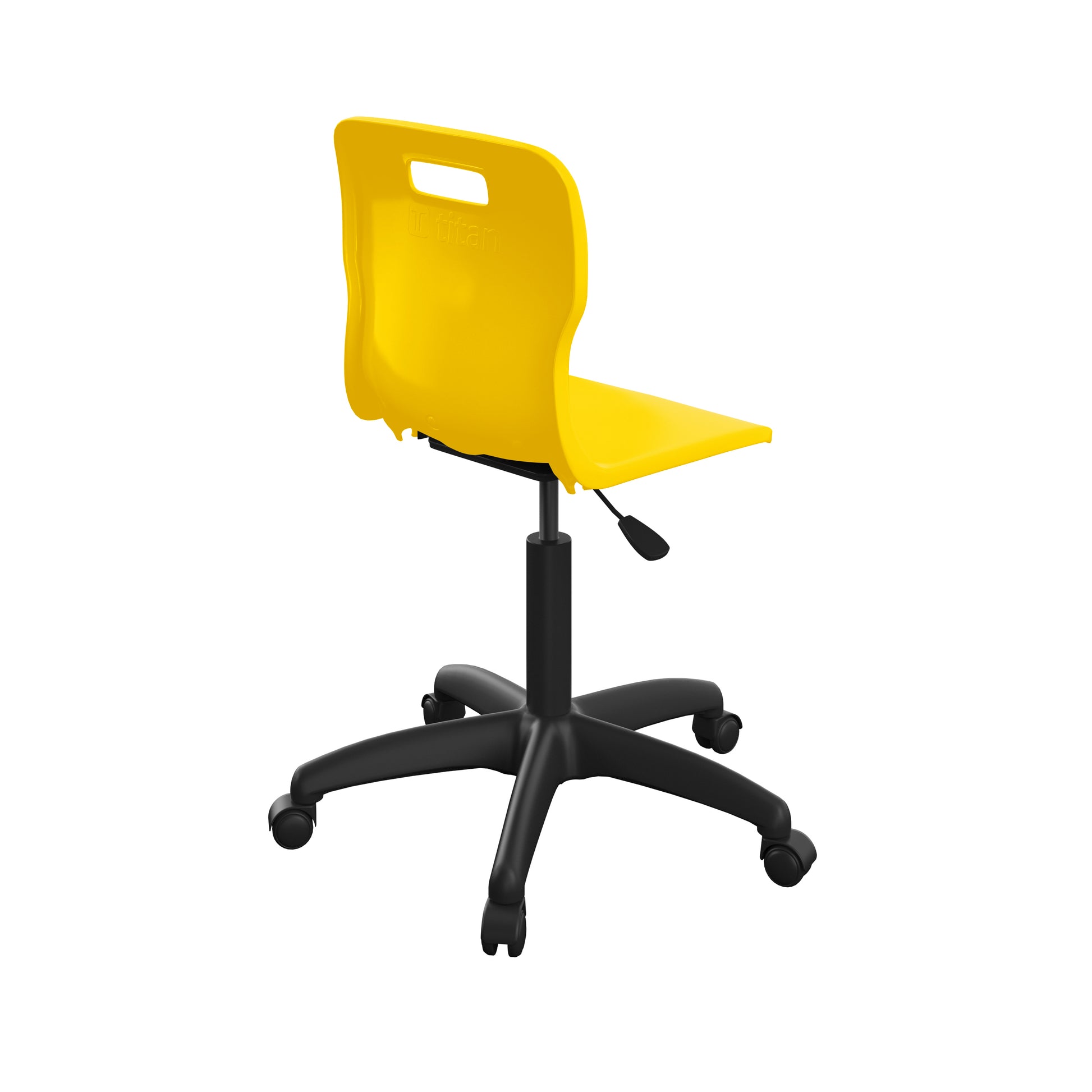 Titan Swivel Senior Chair with Plastic Base and Castors