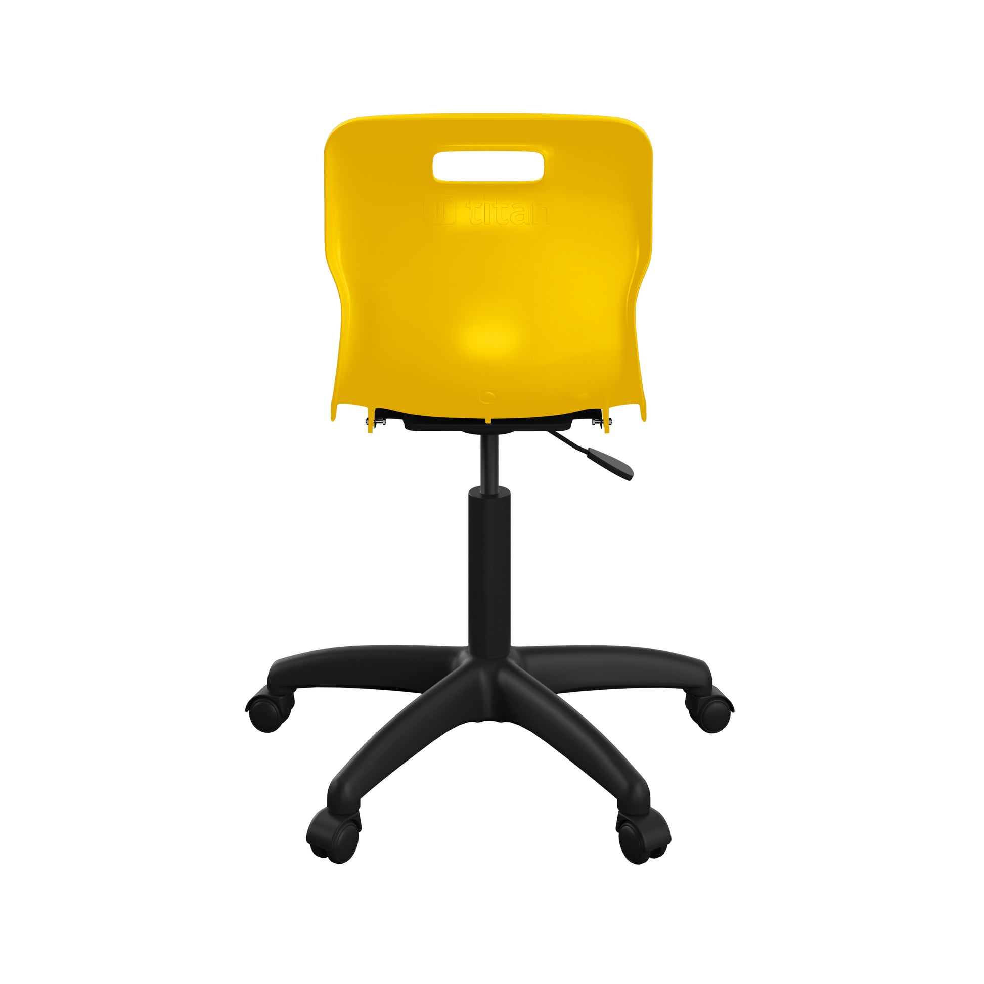 Titan Swivel Senior Chair with Plastic Base and Castors