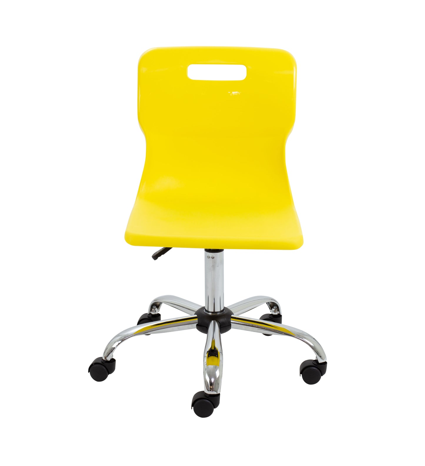 Titan Swivel Senior Chair with Chrome Base and Castors