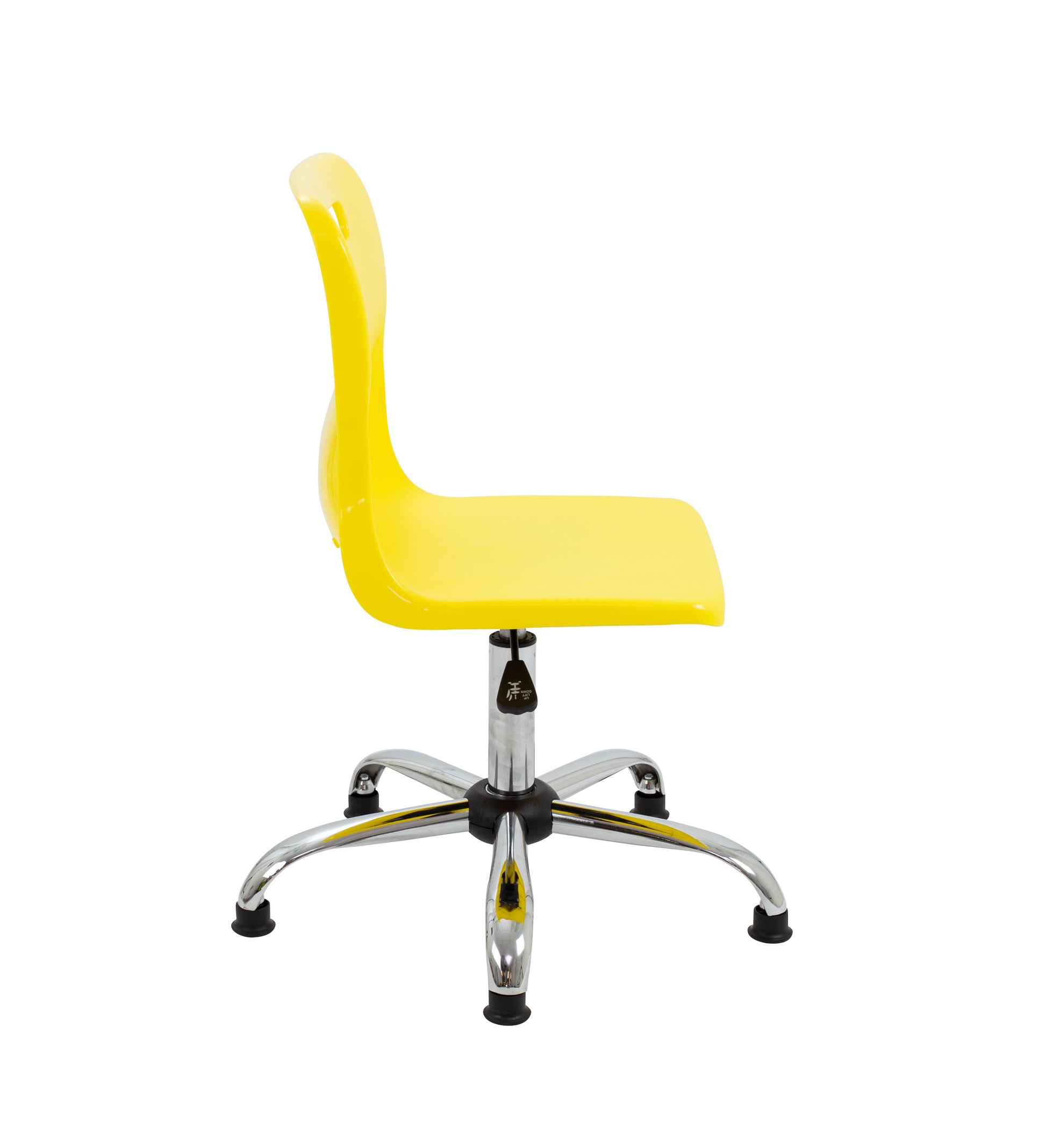 Titan Swivel Senior Chair with Chrome Base and Glides