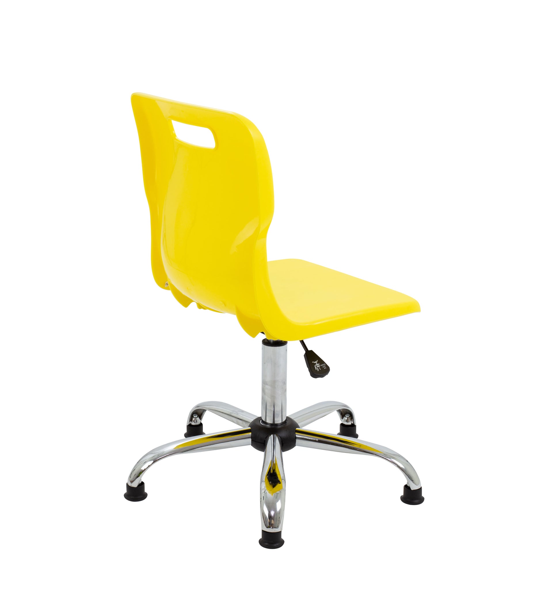 Titan Swivel Senior Chair with Chrome Base and Glides