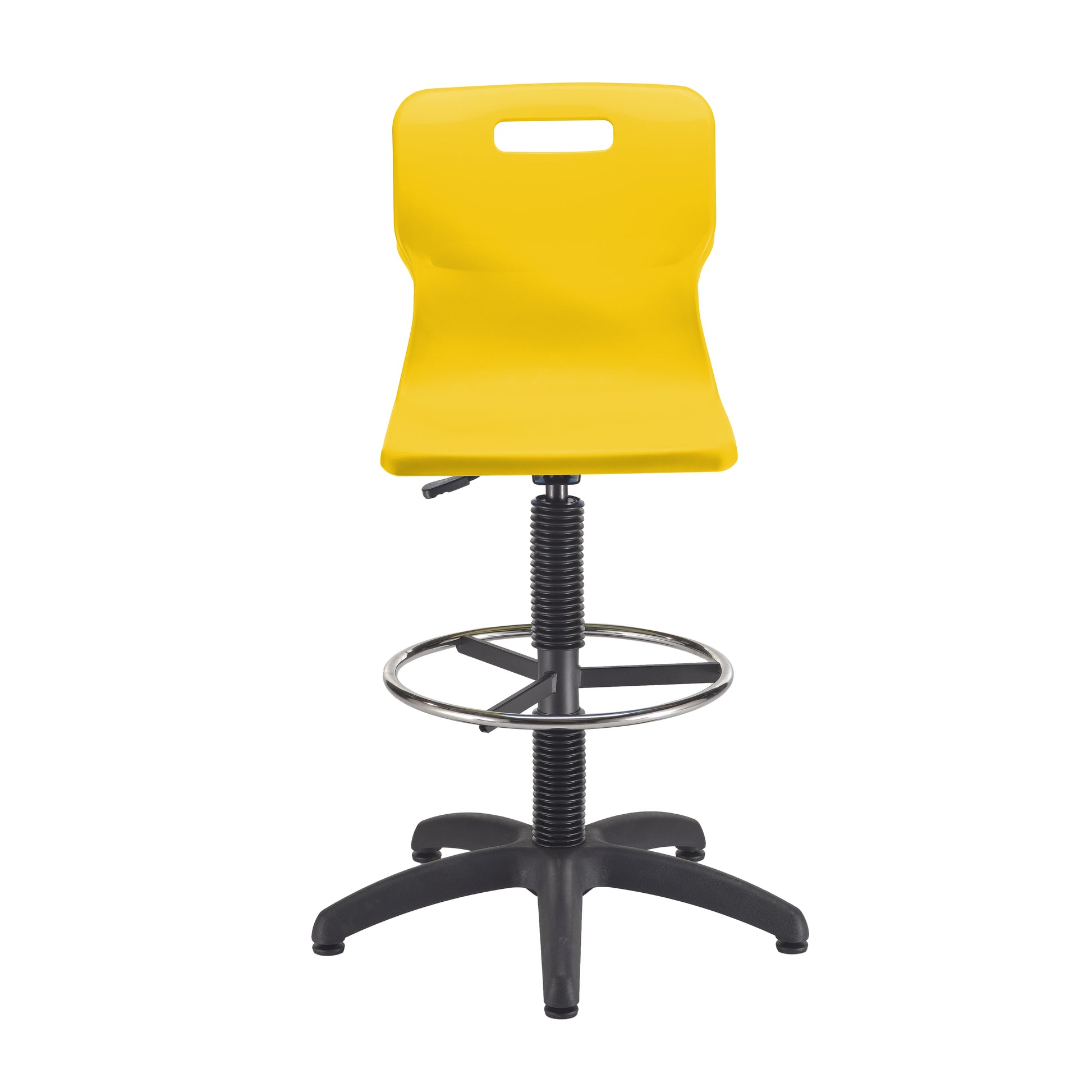 Titan Swivel Senior Chair with Chrome Base, Castors and D-Kit
