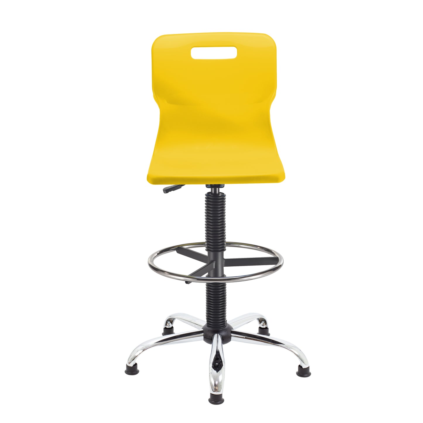 Titan Swivel Senior Chair with Chrome Base, Castors and D-Kit