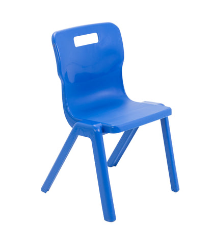 Titan One Piece Chair|Size 4|Age 8-11 Years|Blue