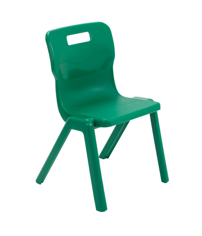 Titan One Piece Chair|Size 4|Age 8-11 Years|Green