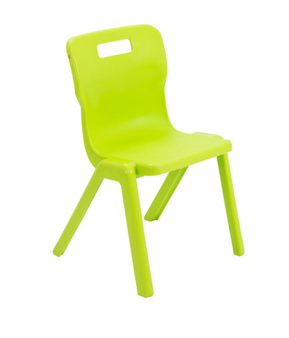 Titan One Piece Chair|Size 4|Age 8-11 Years|Lime