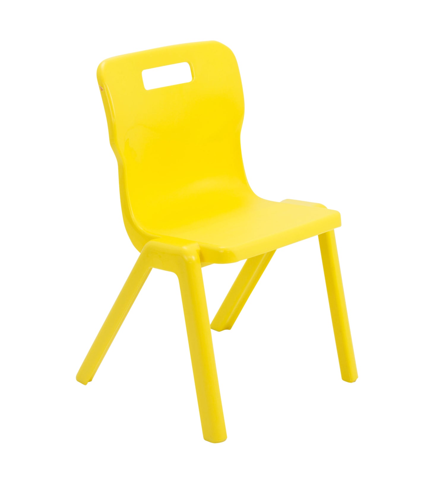 Titan One Piece Chair|Size 4|Age 8-11 Years|Yellow