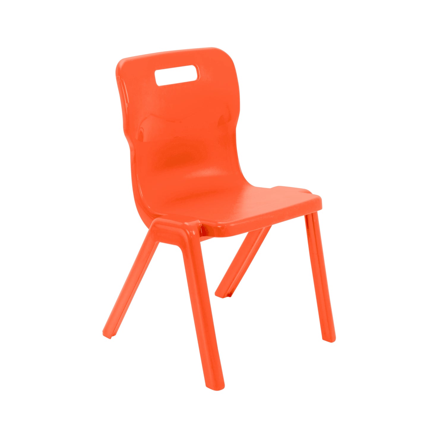 Titan One Piece Chair|Size 5|Age 11-14 Years|Orange