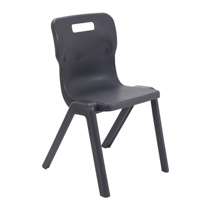 Titan One Piece Chair|Size 6|Age 14 Plus Years|Charcoal