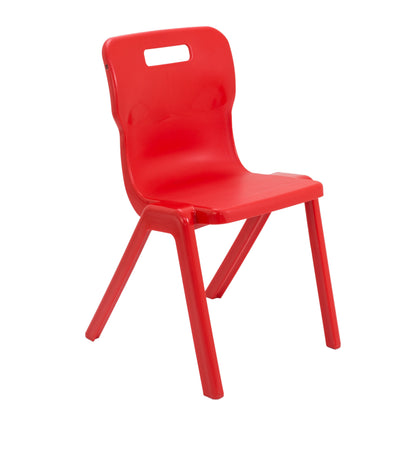 Titan One Piece Chair|Size 6|Age 14 Plus Years|Red