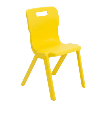 Titan One Piece Chair|Size 6|Age 14 Plus Years|Yellow