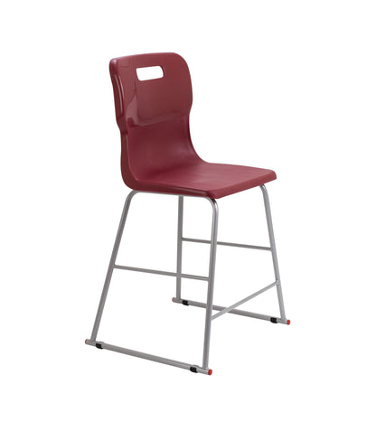 Titan High Chair|Size 4|Age 8-11 Years|Burgundy
