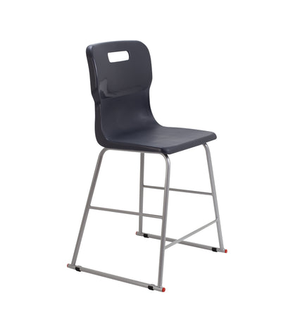 Titan High Chair|Size 4|Age 8-11 Years|Charcoal