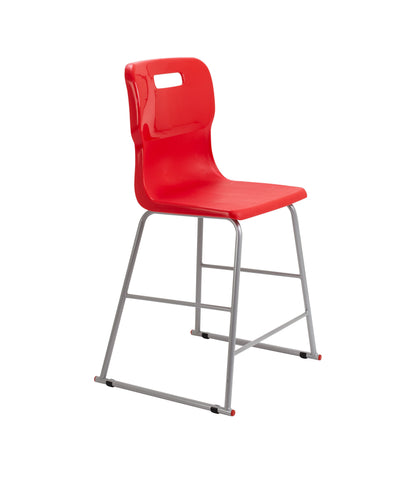 Titan High Chair|Size 4|Age 8-11 Years|Red