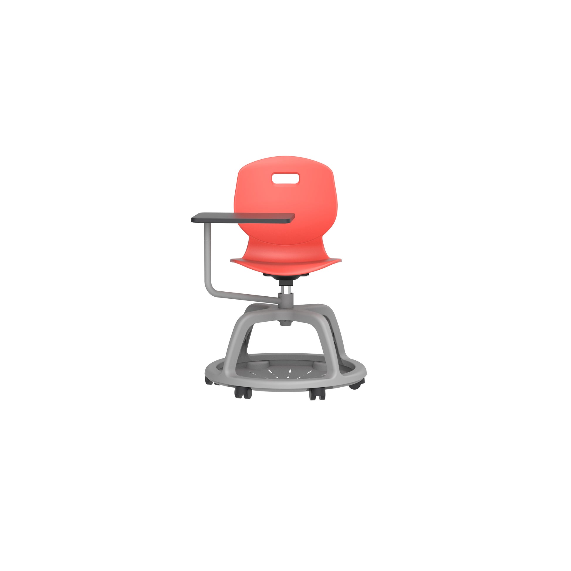 Titan Arc Community Swivel Chair with Arm Tablet