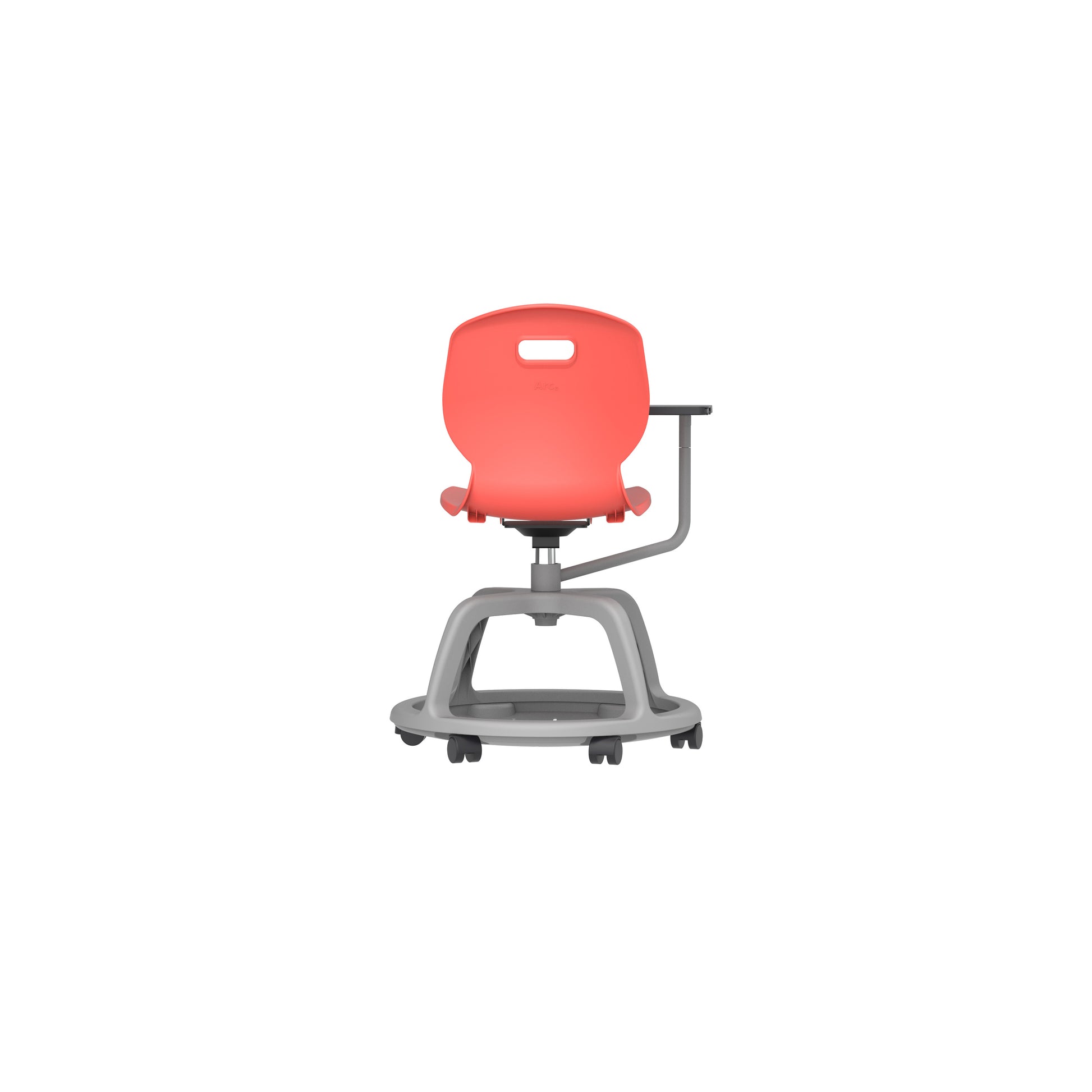 Titan Arc Community Swivel Chair with Arm Tablet