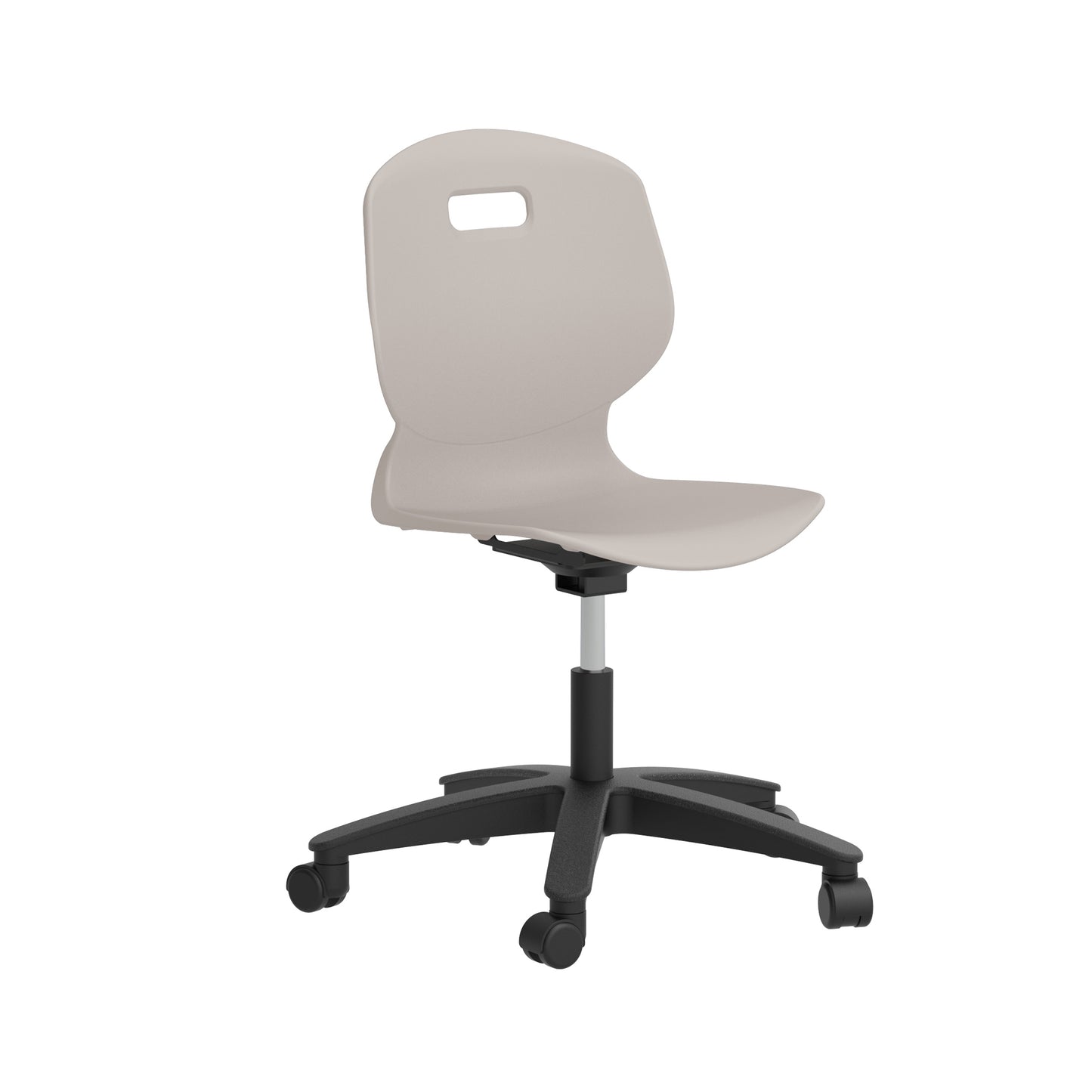 Arc Swivel Fixed Chair|Size 6|Age 14 Plus Years|Grey