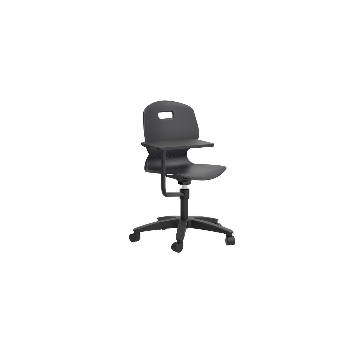 Arc Swivel Chair with Arm Tablet|Size 6|Age 14 Plus Years|Anthracite