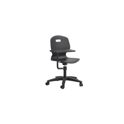 Arc Swivel Chair with Arm Tablet|Size 6|Age 14 Plus Years|Anthracite
