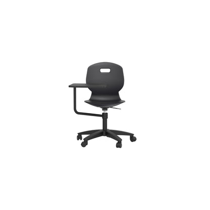 Titan Arc Swivel Chair with Arm Tablet