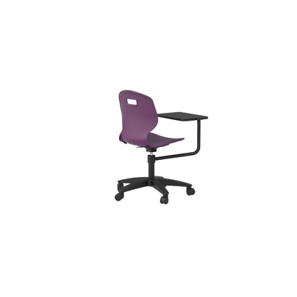 Titan Arc Swivel Chair with Arm Tablet