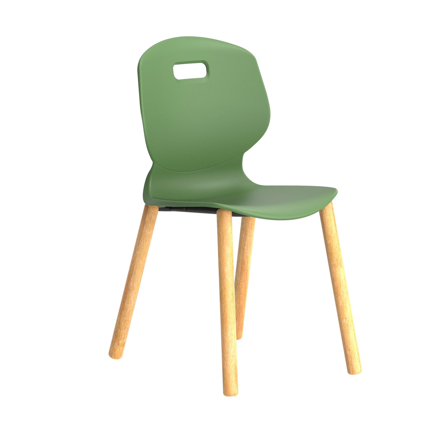 Arc Wooden Four Leg Chair|Size 6|Age 14 Plus Years|Forest