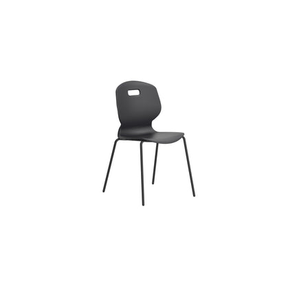 Arc Four Leg Chair|Size 5|Age 11-14 Years|Anthracite