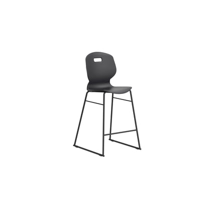 Arc High Stool Chair|Size 6|Age 14 Plus Years|Anthracite