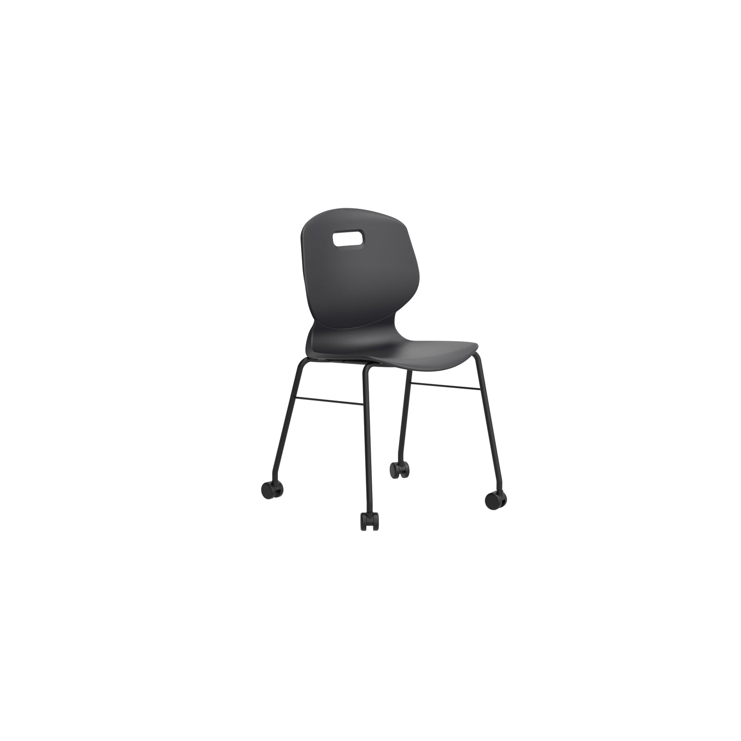 Arc Mobile Four Leg Chair|Size 6|Age 14 Plus Years|Anthracite