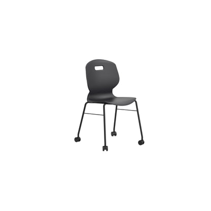 Arc Mobile Four Leg Chair|Size 6|Age 14 Plus Years|Anthracite