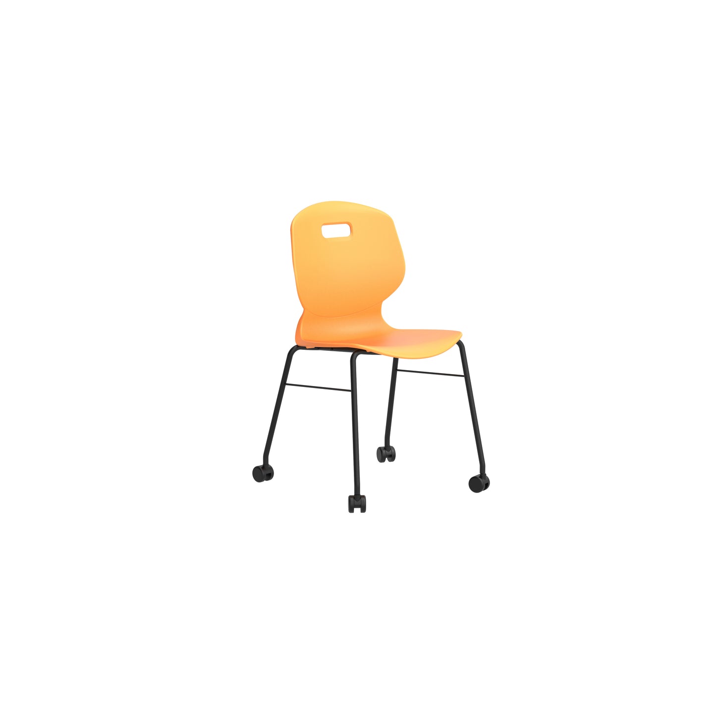 Arc Mobile Four Leg Chair|Size 6|Age 14 Plus Years|Marigold