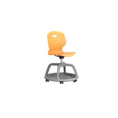 Arc Community Swivel Chair|Size 6|Age 14 Plus Years|Marigold