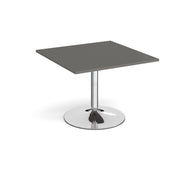 Trumpet base square extension table