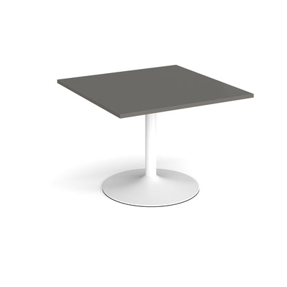 Trumpet base square extension table - TB10-WH-OG